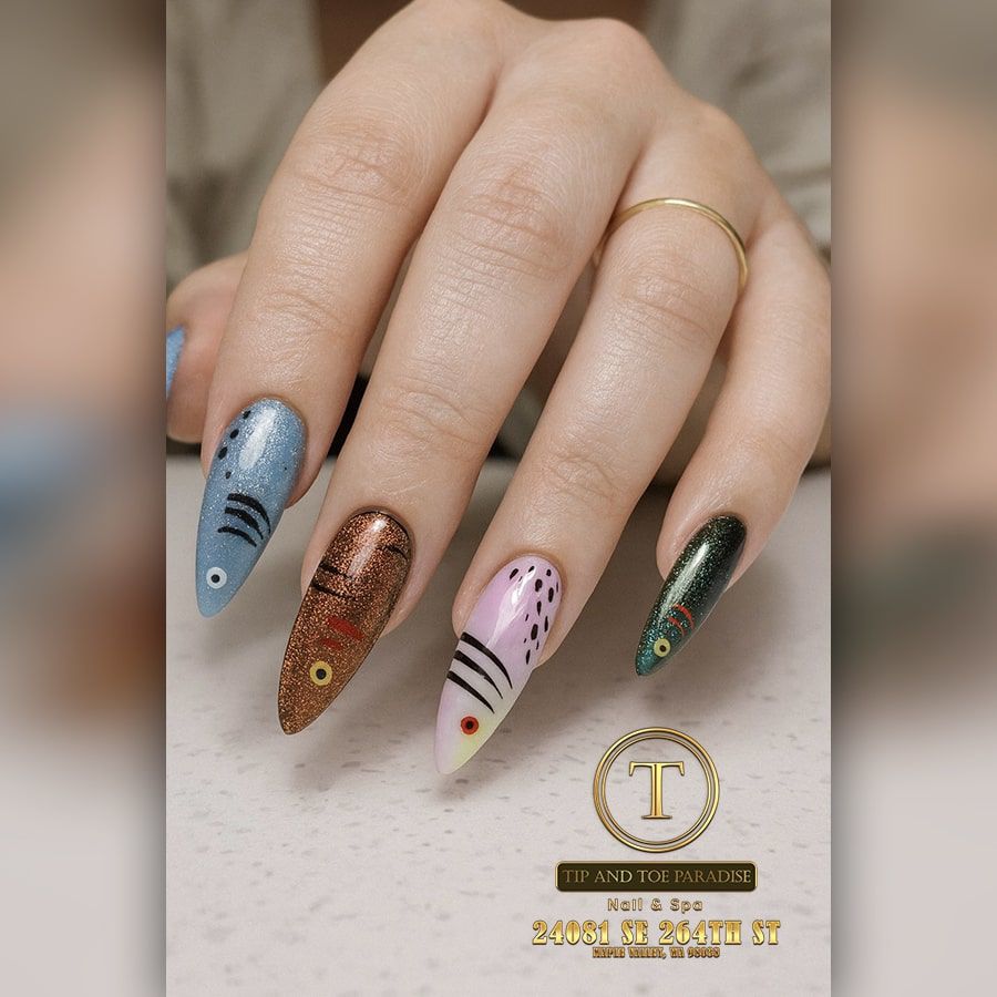 Beautiful Nails at Tip & Toe Paradise